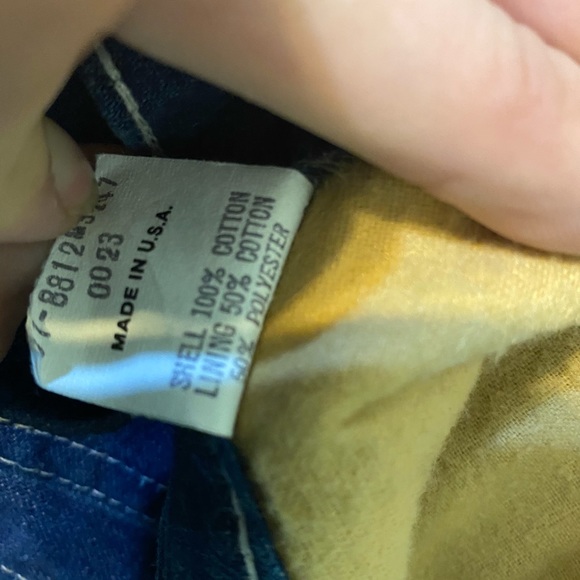 Vintage OshGosh B’Gosh Men’s Lined Jeans 40x32 - Picture 10 of 14